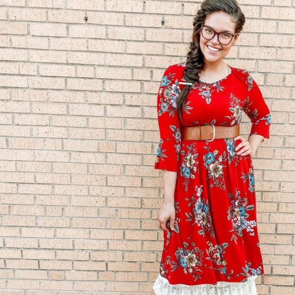 Floral dress😍